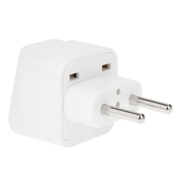 EU Plug Adapter Power Socket Travel Converter(White) - Consumer Electronics by buy2fix | Online Shopping UK | buy2fix