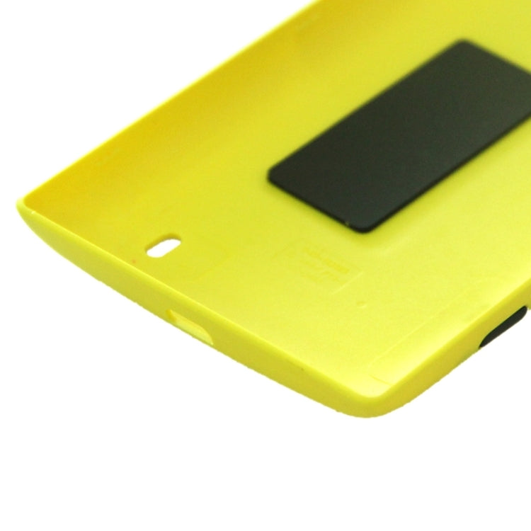 Plastic Back Housing Cover for Nokia Lumia 520(Yellow) - Back Cover by buy2fix | Online Shopping UK | buy2fix