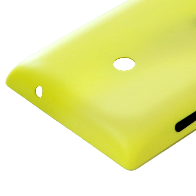 Plastic Back Housing Cover for Nokia Lumia 520(Yellow) - Back Cover by buy2fix | Online Shopping UK | buy2fix