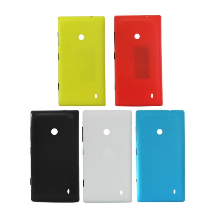 Plastic Back Housing Cover for Nokia Lumia 520(Yellow) - Back Cover by buy2fix | Online Shopping UK | buy2fix