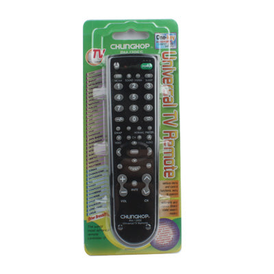 Chunghop Universal TV Remote Control (RM-139ES)(Black) - Consumer Electronics by CHUNGHOP | Online Shopping UK | buy2fix