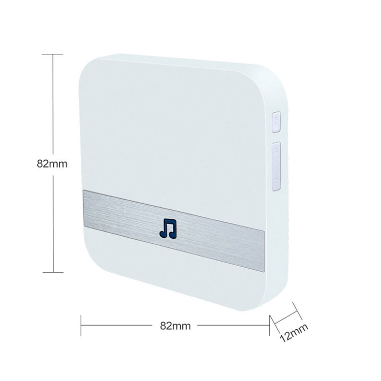 B10 52 Chimes 110dB Doorbell Receiver Low Power Consumption Home Door Tools, US Plug, AC 90-260V - Security by buy2fix | Online Shopping UK | buy2fix