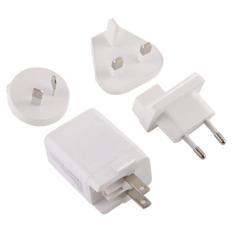 5 in 1 18W Power Adapter Plug Adapter Convertible US + UK + EU + AU Plug - Consumer Electronics by buy2fix | Online Shopping UK | buy2fix