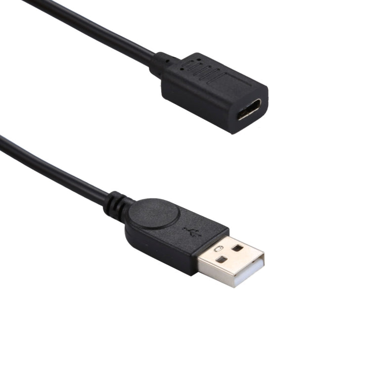 USB-C / Type-C Female to USB 2.0 Male Adapter Cable, Total Length: 33cm - USB-C & Type-C Cable by buy2fix | Online Shopping UK | buy2fix