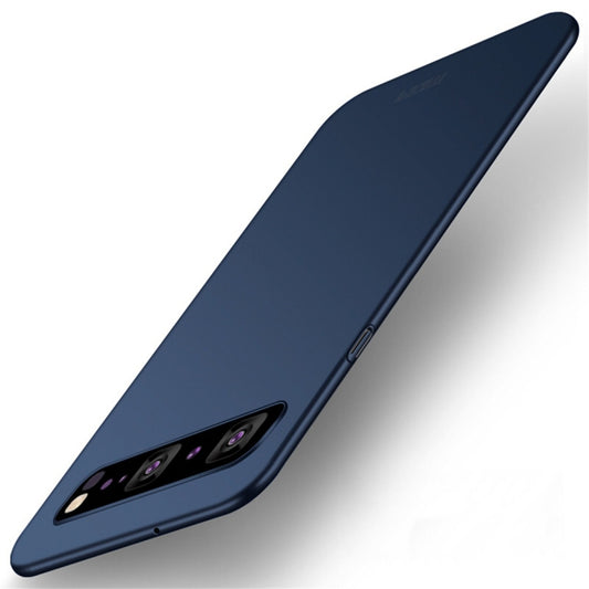 MOFI Frosted PC Ultra-thin Hard Case for Galaxy S10 5G (Blue) - Galaxy Phone Cases by MOFI | Online Shopping UK | buy2fix