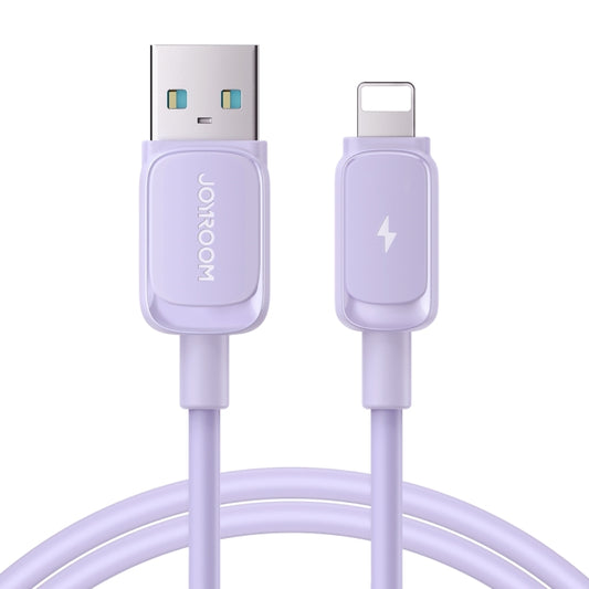 JOYROOM S-AL012A14 Multi-Color Series 2.4A USB to 8 Pin Fast Charging Data Cable, Length:1.2m(Purple) - Normal Style Cable by JOYROOM | Online Shopping UK | buy2fix