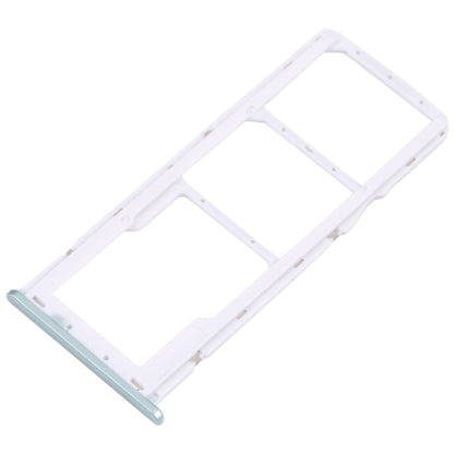 For Samsung Galaxy M42 5G SM-A436B Original SIM Card Tray + SIM Card Tray + Micro SD card tray (Green) - Repair & Spare Parts by buy2fix | Online Shopping UK | buy2fix