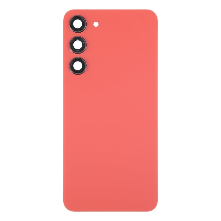 For Samsung Galaxy S23+ SM-S916B OEM Glass Battery Back Cover with Camera Lens Cover(Red) - Repair & Spare Parts by buy2fix | Online Shopping UK | buy2fix