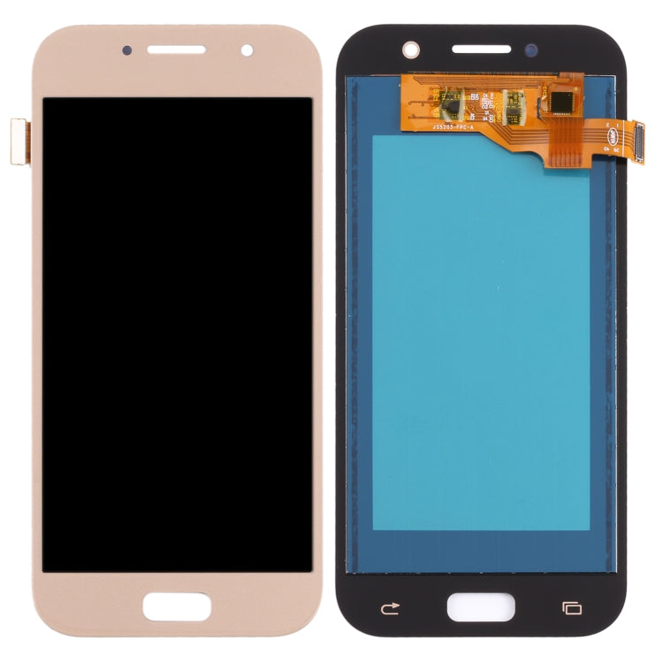 TFT LCD Screen for Galaxy A5 (2017), A520F, A520F/DS, A520K, A520L, A520S with Digitizer Full Assembly (TFT Material) (Gold) - LCD Screen by buy2fix | Online Shopping UK | buy2fix