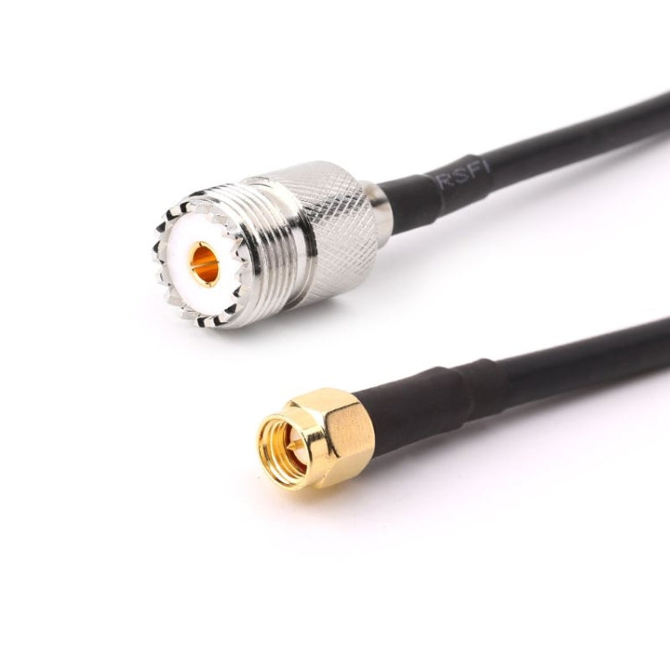 RG58 UHF Female to SMA Male Connecting Cable, Length: 50cm - Security by buy2fix | Online Shopping UK | buy2fix