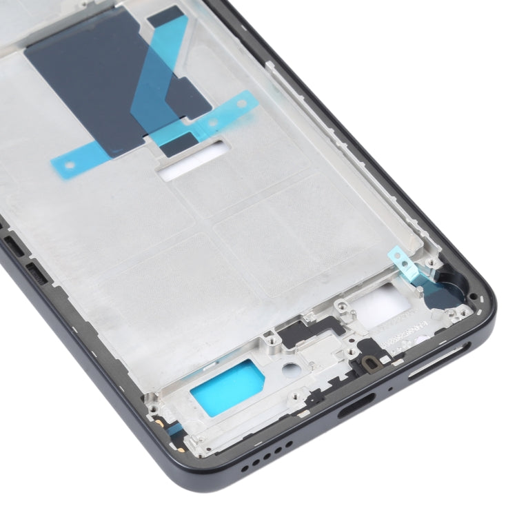 For Xiaomi 12 Lite Original Front Housing LCD Frame Bezel Plate (Black) - Repair & Spare Parts by buy2fix | Online Shopping UK | buy2fix