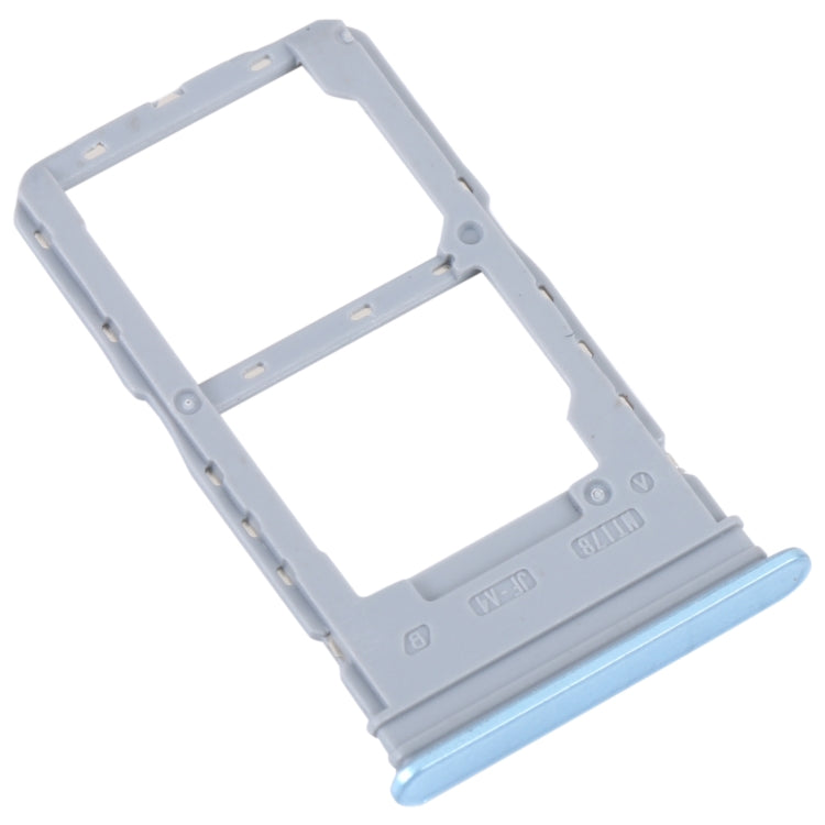 For vivo Y55S 5G SIM Card Tray + SIM Card Tray (Blue) - Card Socket by buy2fix | Online Shopping UK | buy2fix