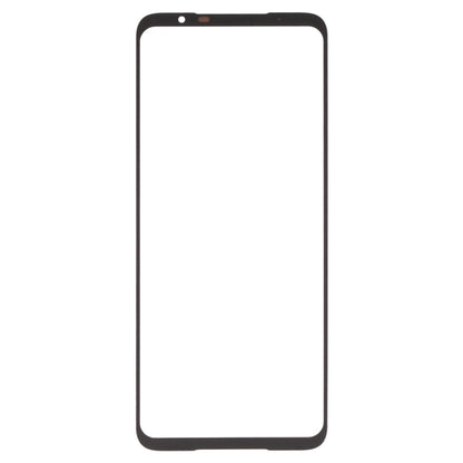 For Asus ROG Phone 5S / 5S Pro ZS676KS Front Screen Outer Glass Lens with OCA Optically Clear Adhesive (Black) - Repair & Spare Parts by buy2fix | Online Shopping UK | buy2fix