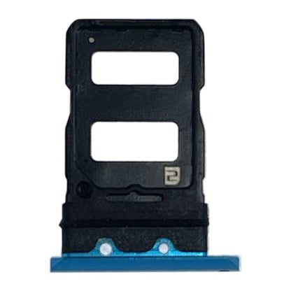 For Asus ROG Phone 6 SIM Card Tray + SIM Card Tray (Blue) - Repair & Spare Parts by buy2fix | Online Shopping UK | buy2fix