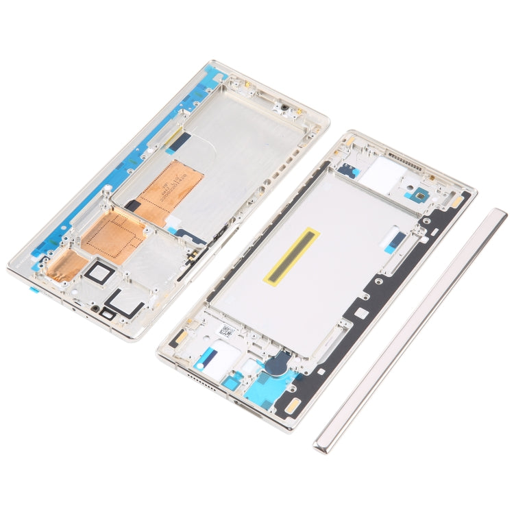 For Xiaomi Mi Mix Fold 2 Original Front Housing LCD Frame Bezel Plate (Gold) - Repair & Spare Parts by buy2fix | Online Shopping UK | buy2fix