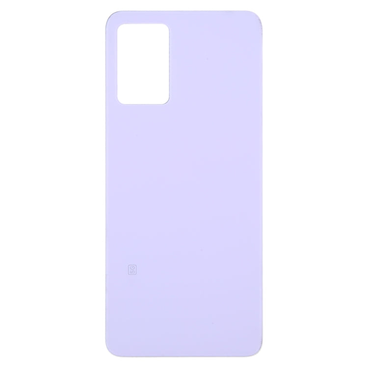 For Xiaomi 11i Glass Battery Back Cover(Purple) - Back Cover by buy2fix | Online Shopping UK | buy2fix