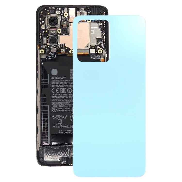 For Xiaomi Redmi Note 12 4G Original Battery Back Cover(Blue) - Back Cover by buy2fix | Online Shopping UK | buy2fix