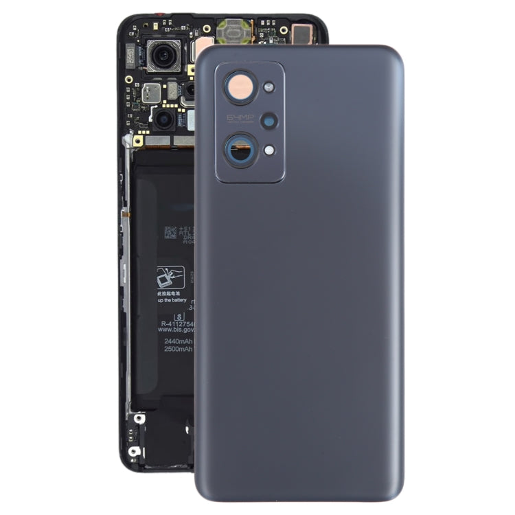 For Realme GT Neo 3T Original Battery Back Cover with Camera Lens Cover(Black) - Back Cover by buy2fix | Online Shopping UK | buy2fix