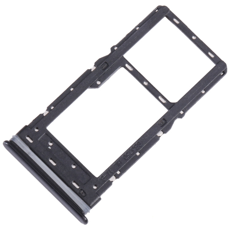 For Motorola Moto G Stylus 2021 SIM Card Tray + Micro SD Card Tray (Black) - Card Socket by buy2fix | Online Shopping UK | buy2fix