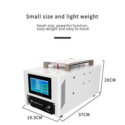 TBK 208M 3 in 1 Mini LCD Screen Vacuum Laminating Machine, US Plug - Defoaming Equipment by TBK | Online Shopping UK | buy2fix