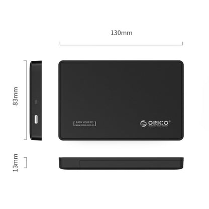 ORICO 2.5 inch Type-C Hard Drive Enclosure - HDD Enclosure by ORICO | Online Shopping UK | buy2fix