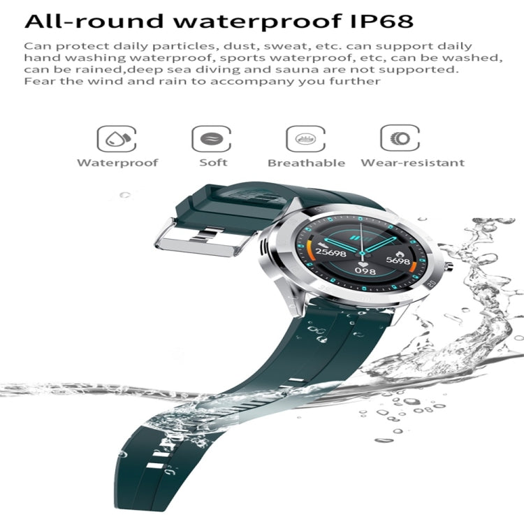 Y10 1.54inch Color Screen Smart Watch IP68 Waterproof,Support Heart Rate Monitoring/Blood Pressure Monitoring/Blood Oxygen Monitoring/Sleep Monitoring(Black) - Smart Wear by buy2fix | Online Shopping UK | buy2fix