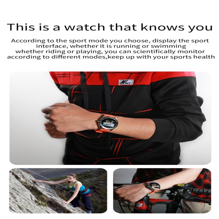 Y10 1.54inch Color Screen Smart Watch IP68 Waterproof,Support Heart Rate Monitoring/Blood Pressure Monitoring/Blood Oxygen Monitoring/Sleep Monitoring(Coffee) - Smart Wear by buy2fix | Online Shopping UK | buy2fix