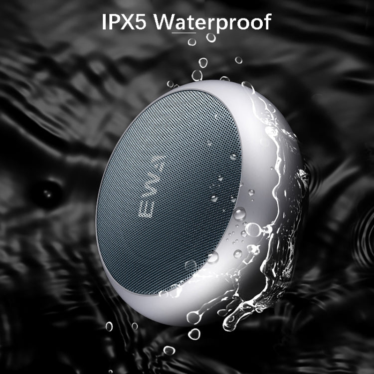 EWA A110 IPX5 Waterproof Portable Mini Metal Wireless Bluetooth Speaker Supports 3.5mm Audio & 32GB TF Card & Calls(Blue) - Mini Speaker by EWA | Online Shopping UK | buy2fix