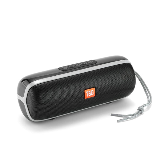 T&G TG183 TWS Mini Wireless Bluetooth Speaker, Supports AUX / USB 2.0 / FM / 32GB TF Card or Micro SD Card(Black) - Mini Speaker by T&G | Online Shopping UK | buy2fix