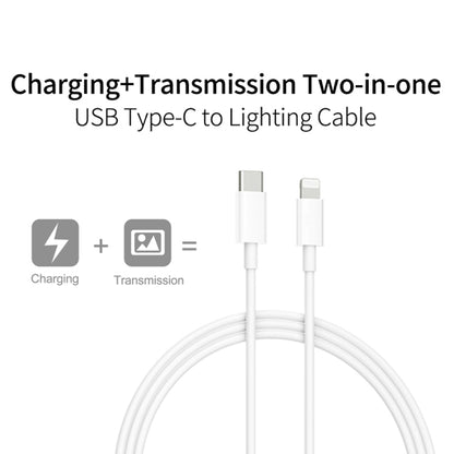 XJ-32 3 in 1 15W Magnetic Suction Wreless Charging + PD 20W USB-C / Type-C Travel Charging + USB-C / Type-C to 8 Pin Fast Charging Cable for iPhone Series, Plug Size:EU Plug - Mobile Accessories by buy2fix | Online Shopping UK | buy2fix