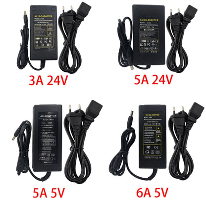 AC to DC 5V 24V Power Adapter Power Supply LED Driver Lighting Transformer 3A 5A 6A Converter Charger For LED Strip Lights AU plug(6A 5V) - Power Supplies by buy2fix | Online Shopping UK | buy2fix