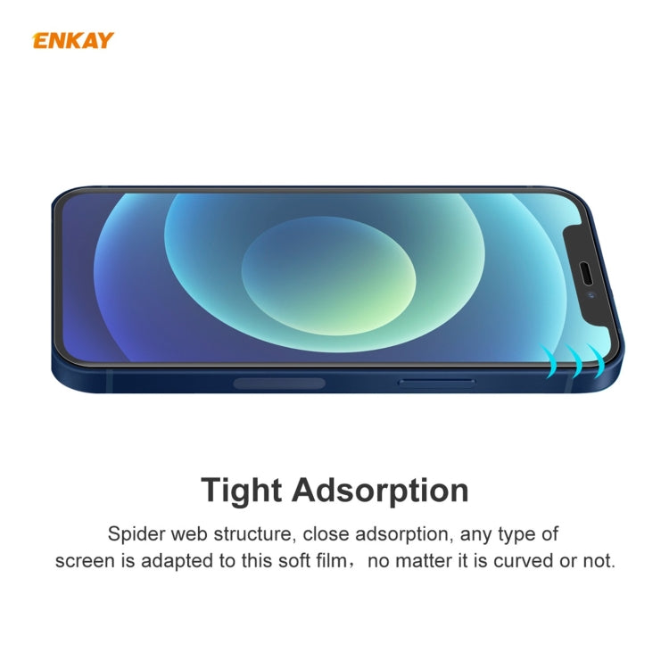 ENKAY Hat-Prince 0.1mm 3D Full Screen Protector Explosion-proof Hydrogel Film For iPhone 12 Pro Max - Apple Accessories by ENKAY | Online Shopping UK | buy2fix