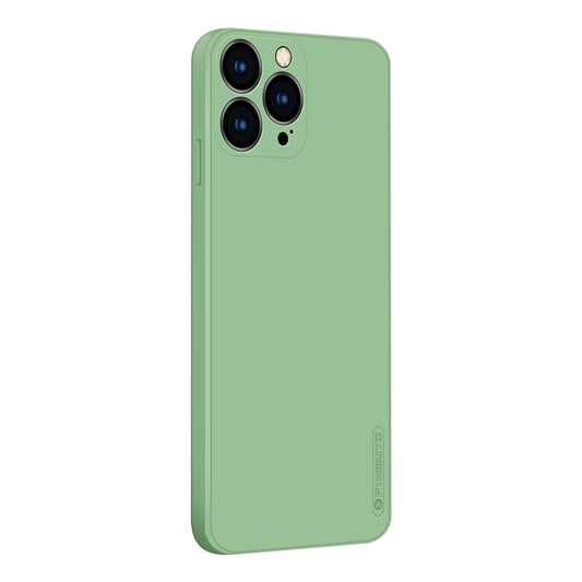 For iPhone 13 Pro PINWUYO Touching Series Liquid Silicone TPU Shockproof Case (Green) - iPhone 13 Pro Cases by PINWUYO | Online Shopping UK | buy2fix