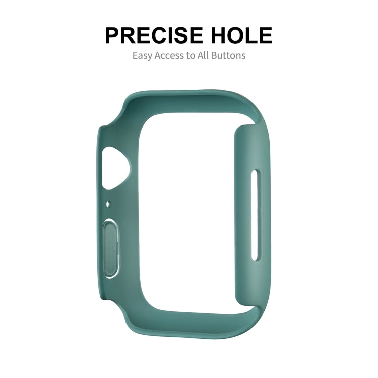 ENKAY Hat-Prince PC Frame + Full Coverage PMMA HD Screen Protector Film For Apple Watch Series 8 / 7 41mm(Transparent) - Smart Wear by ENKAY | Online Shopping UK | buy2fix