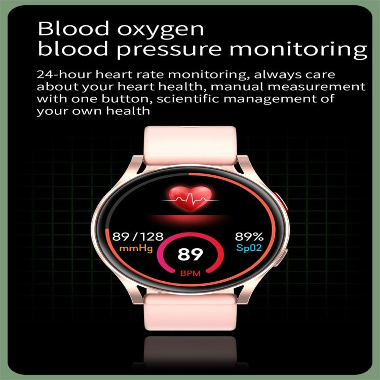 P30 1.3 inch Color Screen Smart Watch, IP67 Waterproof,Support Bluetooth Call/Heart Rate Monitoring/Blood Pressure Monitoring/Blood Oxygen Monitoring/Sleep Monitoring(Black) - Smart Wear by buy2fix | Online Shopping UK | buy2fix