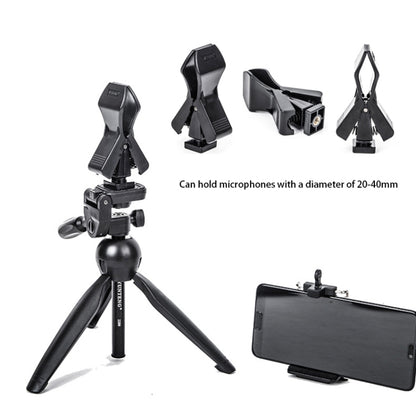 YUNTENG YT-2280 Multifunction Desk Mini Tripod Mount - Camera Accessories by buy2fix | Online Shopping UK | buy2fix