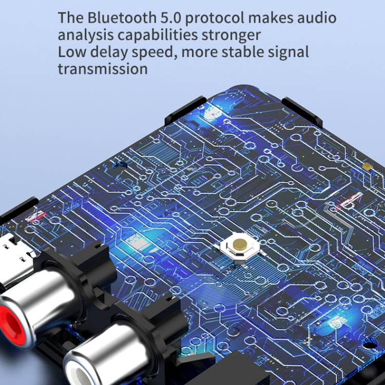 BT-21 NFC Bluetooth 5.0 Receiver & Transmitter RCA 3.5mm AUX Audio Adapter - Apple Accessories by buy2fix | Online Shopping UK | buy2fix