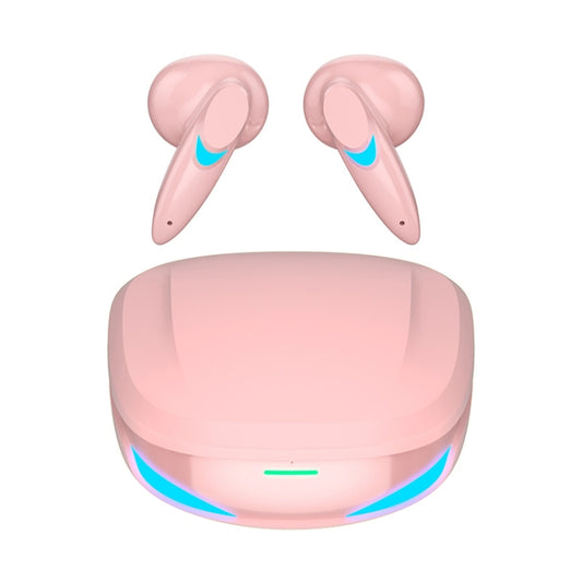 G10 TWS 5.2 Binaural True Stereo Touch Game Bluetooth Earphone(Pink) - TWS Earphone by buy2fix | Online Shopping UK | buy2fix