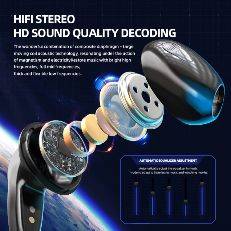 G20 TWS 5.2 Binaural True Stereo Touch Gaming Bluetooth Earphone(White) - TWS Earphone by buy2fix | Online Shopping UK | buy2fix