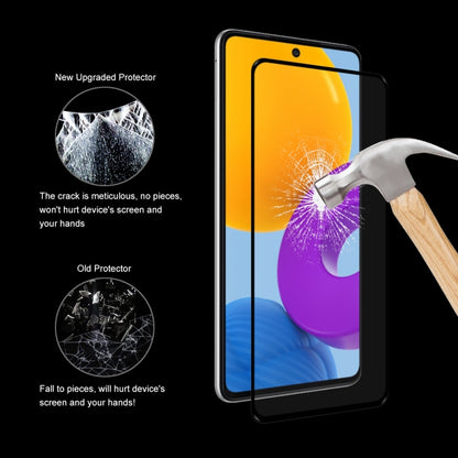10 PCS For Samsung Galaxy M52 5G ENKAY Full Glue 0.26mm 9H 2.5D Tempered Glass Full Film - Galaxy Tempered Glass by ENKAY | Online Shopping UK | buy2fix