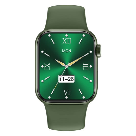 M SEVEN MAX 1.92 inch Silicone Watchband Color Screen Smart Watch(Green) - Smart Wear by buy2fix | Online Shopping UK | buy2fix