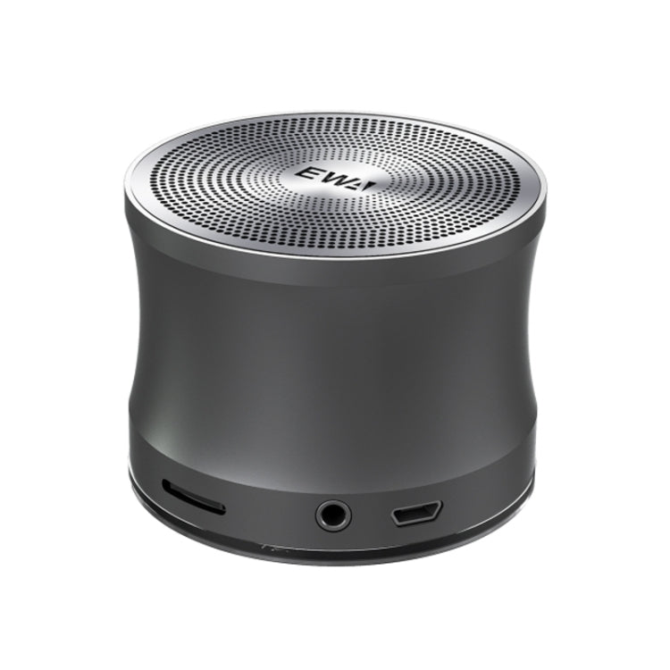 EWA A109+ TWS Stereo Portable Metal Bluetooth Speaker(Black) - Mini Speaker by EWA | Online Shopping UK | buy2fix