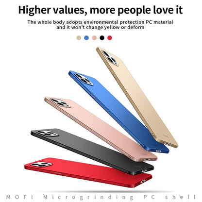 For iPhone 14 Pro MOFI Frosted PC Ultra-thin Hard Case (Red) - iPhone 14 Pro Cases by MOFI | Online Shopping UK | buy2fix