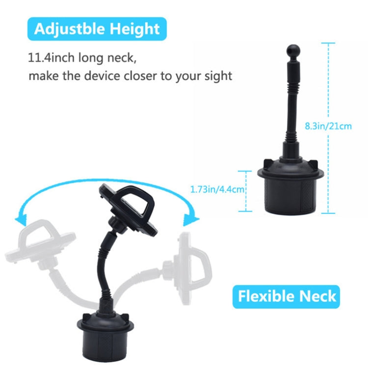 C009 Adjustable Car Cup Holder 360 Degree Universal Car Mount - In Car by buy2fix | Online Shopping UK | buy2fix