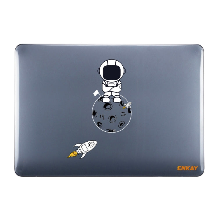 For MacBook Pro 16.1 A2141 ENKAY Hat-Prince 3 in 1 Spaceman Pattern Laotop Protective Crystal Case with TPU Keyboard Film / Anti-dust Plugs, Version:EU(Spaceman No.4) - MacBook Pro Cases by ENKAY | Online Shopping UK | buy2fix