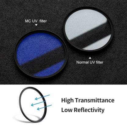 K&F CONCEPT KF01.1429 82mm MC UV Anti-Reflective Filter - Camera Accessories by K&F | Online Shopping UK | buy2fix