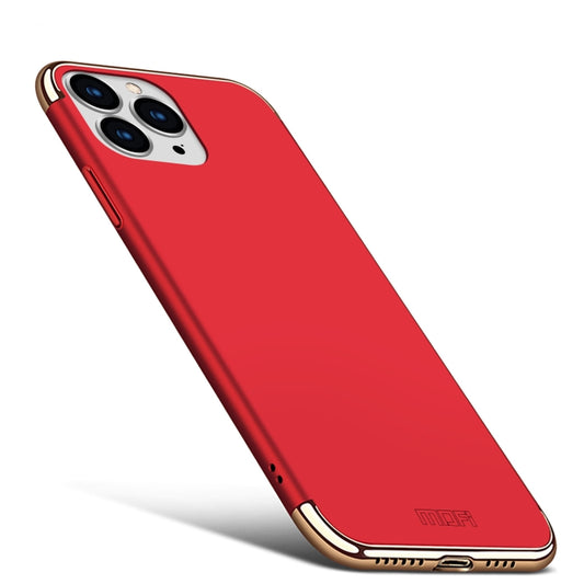 For iPhone 14 Pro MOFI Yatun Series 3 in 1 Stitching PC Phone Case(Red) - iPhone 14 Pro Cases by MOFI | Online Shopping UK | buy2fix