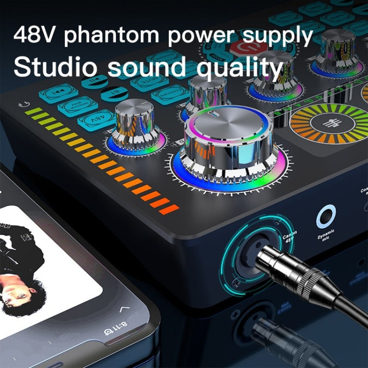 Q7 Live Streaming Sound Card Audio Mixer for Recording Live - Consumer Electronics by buy2fix | Online Shopping UK | buy2fix