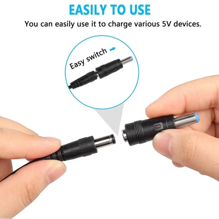 DC 5V to DC 9V 12V USB Voltage Step Up Converter Cable with 1A Step-up Volt Transformer Power Regulator Cable with LED Display - AC Adapers by buy2fix | Online Shopping UK | buy2fix