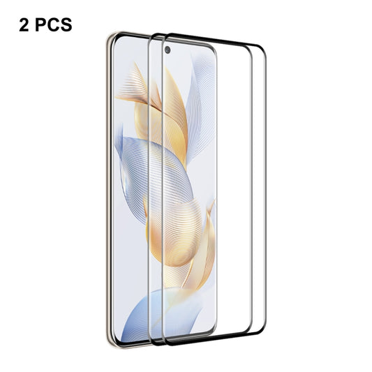 For Honor 90 2pcs ENKAY Hat-Prince 3D Curved Full Glue High Sense Tempered Glass Film - Honor Tempered Glass by ENKAY | Online Shopping UK | buy2fix